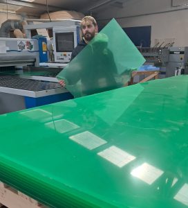 Green Perspex